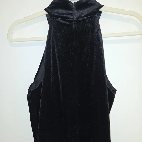 Chic Black Halter Maxi Dress - Picture 7 of 13